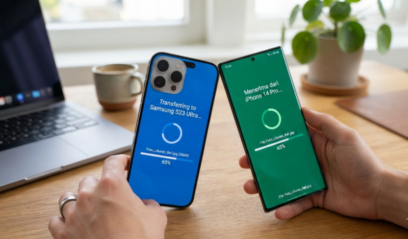 Cara memindahkan kontak dari android ke iphone